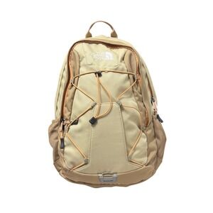 The North Face Jester Backpack Khaki Orange School Travel Bag